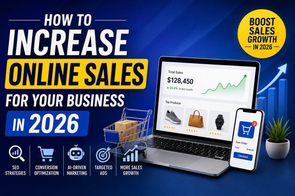 How to Increase Online Sales for Your Business in 2026 how to increase online sales for your business