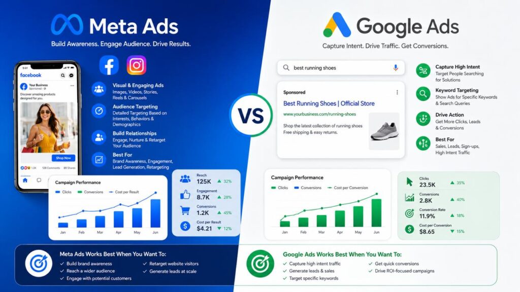 meta ads vs google ads